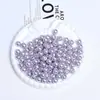 4mm-10mm Cristal australiano branco pérola furo passante roupa pérola imitação acessórios colar pulseira faça você mesmo