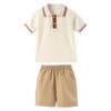 Uniforme Escolar para Alunos do Ensino Fundamental Roupas de Verão Jardim de Infância Roupas de Jardim Conjunto de Duas Peças Novo Roupas de Classe para Meninos e Meninas Traje de Performance para o Dia das Crianças