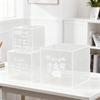 Hucha Acrílica Transfronteriza Caja Cuadrada Transparente de Aspecto Elegante Hucha para Niños Estudiantes Adultos Caja de Acrílico