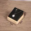 Soporte de Exhibición de Collares con Colgante de Anillo de Madera de Venta Caliente Transfronterizo para Mostradores de Ventana, Exhibición de Joyería, Transmisión en Vivo y Accesorios de Fotografía