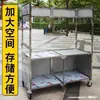 Carrito de Comida Móvil, Carrito de Bar para Puesto Callejero, Estante de Snacks Europeo, Diseño Plegable, Carrito de Delicatessen de Acero Inoxidable, Restaurante