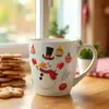 Tazas Creativas Transfronterizas de Amazon Soportan Impresión de Logos y Pueden Usarse como Tazas de Oficina DIY