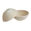 Cesto Popular Redondo de Rattan Indonésio para Fermentação de Pão Cesto de Armazenamento Tecido à Mão Caixa de Rattan Artefato de Cozinha para Mães