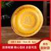 Prato de Oferendas Cerâmico para Uso Doméstico, Bandeja de Oferendas para o Deus da Riqueza, Prato para Oferecer Frutas Diante do Buda, Prato de Oferendas em Forma de Lótus, Prato Grande para Frutas