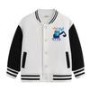 Jaqueta infantil Primavera e outono novos meninos versáteis bonito cardigan casual inverno meninos roupas forradas de beisebol de lã