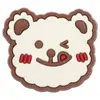 Atacado do Fabricante Série de Animais Versão Q Acessórios, Material Epóxi Resistente ao Desgaste Charms para Sapato, Decorações Personalizadas DIY para Sapato Crocs