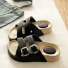 Sandalias Creativas con Tiras Cruzadas Ins para Mujer, Verano, Versátiles, Retro, EVA, para Viaje Diario y Exteriores, Suela Gruesa