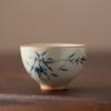 Taza de té Lotus Ge kiln pintada a mano juego de té kung fu taza de té de cerámica para el hogar esmalte abierto Copa Maestra Caja de Regalo Venta al por mayor