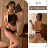 Lingerie Erótica de Renda Pijama Faixa de Barriga Retrô para Mulheres, Renda Sedutora e Atraente Qqny Transparente Abertura Inferior Produtos de Puro Desejo