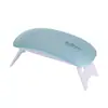 Lámpara de uñas Sunmini personalizada, lámpara de fototerapia de mano plegable, lámpara para secado de uñas, lámpara de fototerapia de curado UV