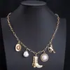 Collar de Turquesa Estilo Étnico Transfronterizo Europeo y Americano, Cadena para Clavícula de Mujer Moderna y Única, Joyería de Moda