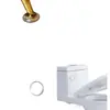 Almohadilla Anticolisión Transparente Tope de Puerta Manija de Puerta Pegatina de Pared para Puerta de Refrigerador Tope de Puerta Espesado Silencioso Succión de Puerta Buffer de Silicona Anticolisión
