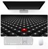 Alfombrilla de ratón con ondas de arte abstracto, alfombrilla de escritorio de oficina de gran tamaño de Amazon, alfombrilla de juego, imagen térmica transfronteriza, venta al por mayor