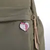 Insignia de modelado de página de título creativa de corazón y estómago, insignia de personalidad, serie de órganos humanos, broche para ropa, mochila, broche decorativo