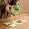 Novo Conjunto de Chá Matcha Donut Tigela de Matcha Conjunto de Café da Manhã Latte com 100 Peças Item Quente Transfronteiriço