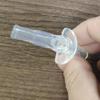 Acessórios de Bico de Silicone Transparente Macio Silicone Cabeça de Canudo para Chaleira Termos Infantil Bico Semicírculo Universal