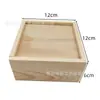 Caja de Madera Tipo Deslizante Caja de Almacenamiento de Madera Simple Joyería Decoración de Escritorio Adornos Caja para Empacar Regalos Caja de Madera Caja de Empaque de Madera