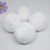 Bola de Lana de 4 cm Colorida Gruesa de Peluche Paquete de Materiales para Ropa Zapatos y Sombreros Hechos a Mano Accesorios para Joyería DIY 1 Pieza
