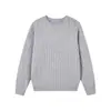 Suéter Jianheng Otoño e Invierno para Hombre Cuello Redondo Ajustado Tejido de Punto Trenzado Color Sólido Simple Casual Transfronterizo Camiseta Base de Punto Personalizable