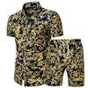 Camisa de manga corta de verano para hombre, estilo chino, estampada, multicolor, disponible en eBay, AliExpress y Amazon.