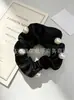 Elástico de cabelo simples com pérolas e alta elasticidade, com laço, scrunchie fofo, para DIY, fornecimento no atacado para feiras, direto do fabricante