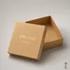 Empaque de caja de papel kraft personalizado, venta al por mayor personalizada, venta directa de fábrica, pedidos personalizados basados en dibujos, productos en stock, envío directo desde la fábrica de origen