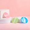 Esponja de silicona flocado sin polvo suave y tierna herramientas de belleza especial tienda de belleza Q elástica esponja cojín de aire redonda gamuza