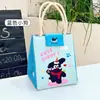Linda Lonchera Térmica Bolsa para Lonchera para Estudiantes y Trabajadores de Oficina con Bolsa para Almuerzo Bolso de Mano Lonchera Espesada de Papel de Aluminio