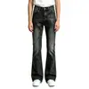 Calça Flare Jeans Encerado Estilo DC Feita Sob Medida Estilo Streetwear Cool Marca Americana de Moda Calça Flare Masculina