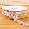 Bordado Solúvel em Água Girassol Seda de Leite Florzinha Margarida Gola Chapéu Brincos DIY Florzinha Pequena Acessórios para Roupas