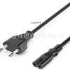 Cable de Alimentación Europeo de Dos Conductores Cobre Puro 0.75 Cuadrado Cable de Alimentación Europeo de Figura de Ocho Cable de Alimentación Europeo de Figura de Ocho