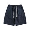 Shorts deportivos retro japoneses de color sólido con cordón para hombre, marca de moda, verano, holgados, combinan con todo, casuales, rectos, para trabajo