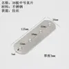 Jianchuang 38 de ancho código de ángulo de acero inoxidable código de ángulo de acero inoxidable código de ángulo conector de accesorios para muebles código de ángulo engrosado venta al por mayor