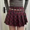 Accesorios de Cadena para la Cintura de Metal para Mujer Cadena Rosa Cinturón Decoración con Falda Suéter Camisa Pantalones Cadena Nueva Llegada 2025