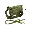 Nuevo conjunto de arnés táctico para mascotas transfronterizo, chaleco anti-explosión para perros, correa acolchada para entrenamiento al aire libre
