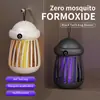 Lámpara Mata Mosquitos Recargable para Dormitorios de Estudiantes, Uso Doméstico, Trampa para Mosquitos de Exterior, Atrapamosquitos Tipo Descarga Eléctrica para Habitaciones de Bebés y Niños Pequeños
