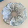 Elástico de Cabelo Estilo Relaxado, Acessório de Cabelo Grande Estilo Coreano, Prendedor de Cabelo de Luxo para Meninas, Corda de Cabelo, Elástico de Cabelo, Acessório de Cabelo