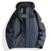 Chaqueta con Capucha Abrigo de Algodón para Mujer 2025 Nuevo Otoño Primavera Otoño Abrigo de Algodón Acolchado Pequeño Chaqueta Morada Engrosada