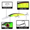 Nuevo Señuelo Cebo Tabla de Lengua Larga Minnow Flotante Largo Alcance Pesca en Mar 15cm/16g Cebo Duro Biónico para Lubina y Róbalo