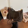 Bolsa Popular Quente de Venda Nova Estilo Retrô Atravessando Fronteiras 2026 para Mulheres, Bolsa de Ombro Transversal Super Popular, Bolsa Saco Casual