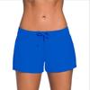Shorts de Yoga de Verano Estilo Europeo y Americano, Bañador Conservador para Mujer con Cordón, Talla Grande, Shorts de Natación Frescos y Delgados