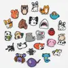 Accesorios para Zuecos de Animales Lindos de Dibujos Animados Populares Transfronterizos, Caucho Suave de PVC, En Stock, Accesorios Desmontables para Zapatos de Jardín