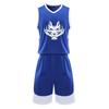 Venta al por mayor directa de fábrica traje de baloncesto para hombre Jersey de estudiante para niños traje de entrenamiento de baloncesto para juego impresión número