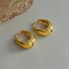 Pendientes de Aro Elegantes de Alta Gama, Lujo, Forma de C, Nicho, Metal, Resistentes, Retro, Modernos, Diseño Nuevo 2026, Europeos y Americanos