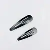 Guangzhou en stock clip de presión coreano clip BB ovalado grueso accesorios para tocados DIY al por mayor