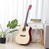 Guitarra Folclórica de 41 pulgadas Guitarra Popular para Práctica Venta al por Mayor Transfronteriza de Amazon Esquinas Redondeadas Guitarra Acústica Clásica Guitarra