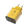 Cabeça de Carregamento CA Diamante Cristal 5v2a12w Carregador pd20w Adequado para Celular Apple Android Cabeça de Carregamento Rápido