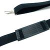 Alça de ombro ajustável de nylon preto alça de ombro única bolsa mensageiro bolsa para computador alça