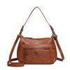 Nova Bolsa Transversal Elegante 2025 Bolsa de Ombro Feminina Grande Capacidade Bolsa para Mãe Feminina Exclusiva Transfronteiriça Dropshipping