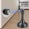 Tapón de Puerta Silencioso de Acero Inoxidable, Bloqueador de Puerta Engrosado, Dispositivo Anticolisión Sin Taladro, Bloqueador de Puerta de Dormitorio, Tapón de Puerta Magnético Fuerte de Lujo